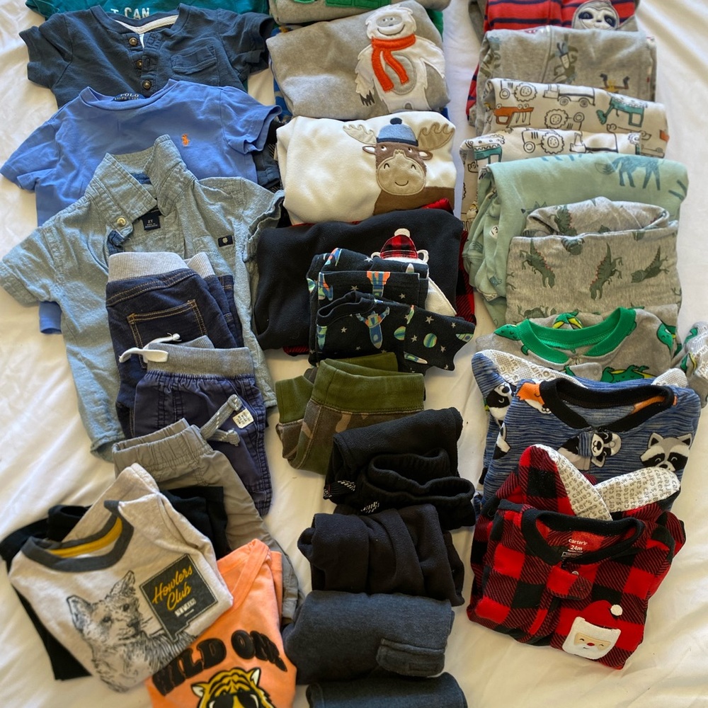 2T Boys Lot — Carters, Oshkosh, Polo